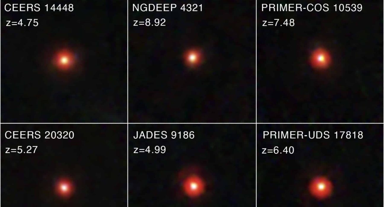 De mystérieux points rouges parsèment le cosmos — leur taille et leur forme déroutent les astronomes