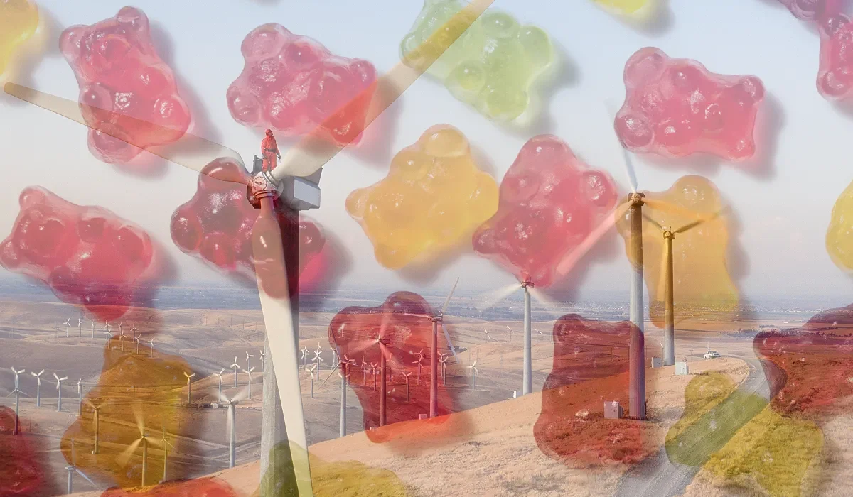 Des éoliennes recyclables en oursons gélifiés: la promesse inattendue des chercheurs