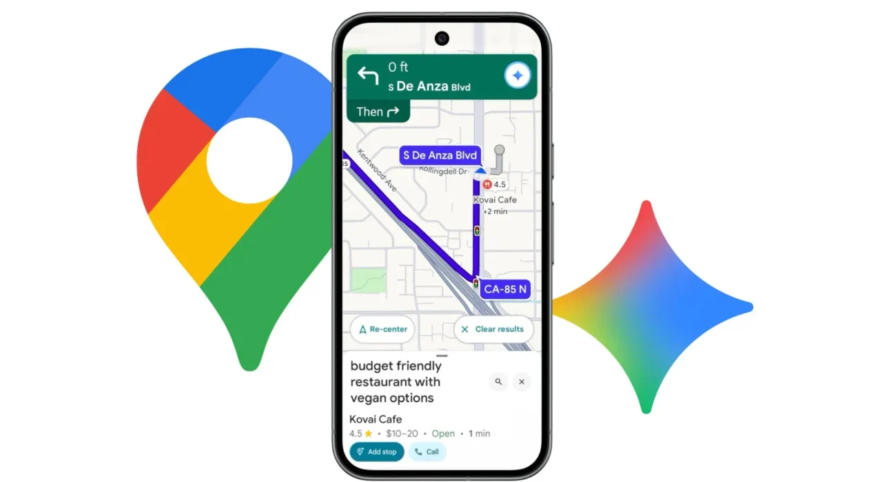Google Maps passe à la navigation conversationnelle grâce à Gemini