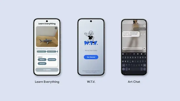 Google dévoile trois expériences d’IA qui transforment les selfies en leçons interactives