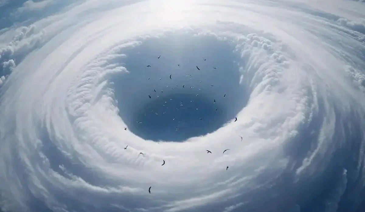 Image IA virale de l’ouragan Melissa montrant des oiseaux « plus grands que des terrains de football » : les experts alertent