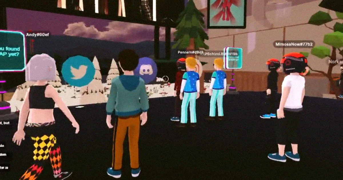 Rave dans le métavers: foule immobile, énergie nulle