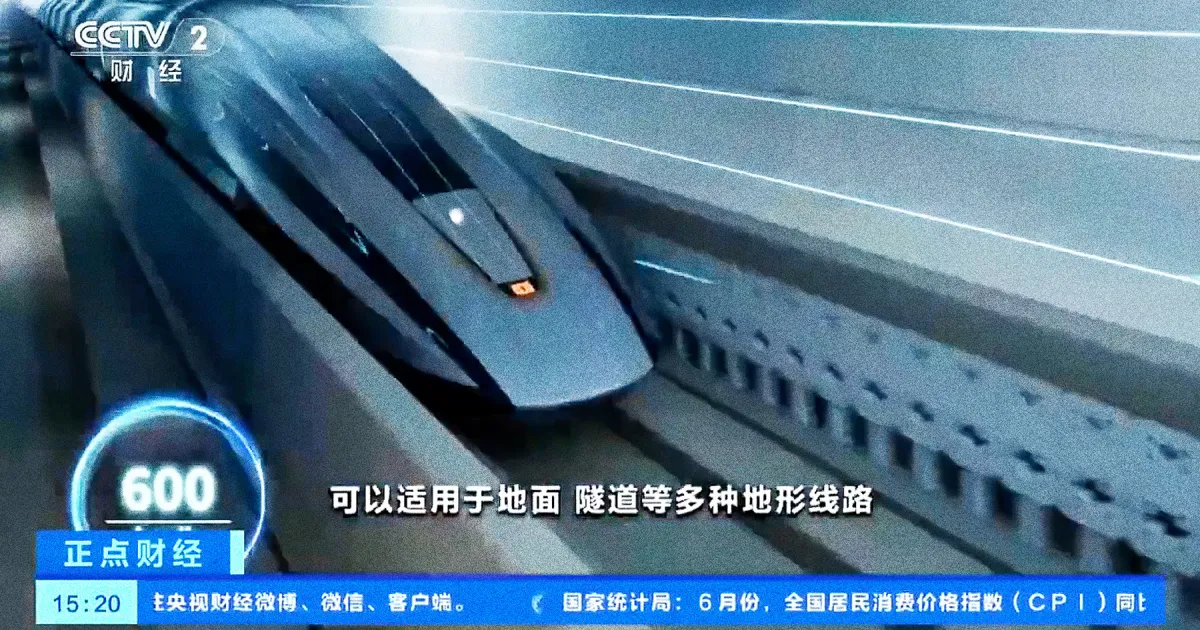 Train à lévitation: la Chine prépare une liaison New York–Chicago en deux heures