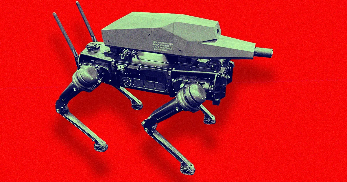 Un robot-chien militaire armé d’un fusil de précision sidère les experts