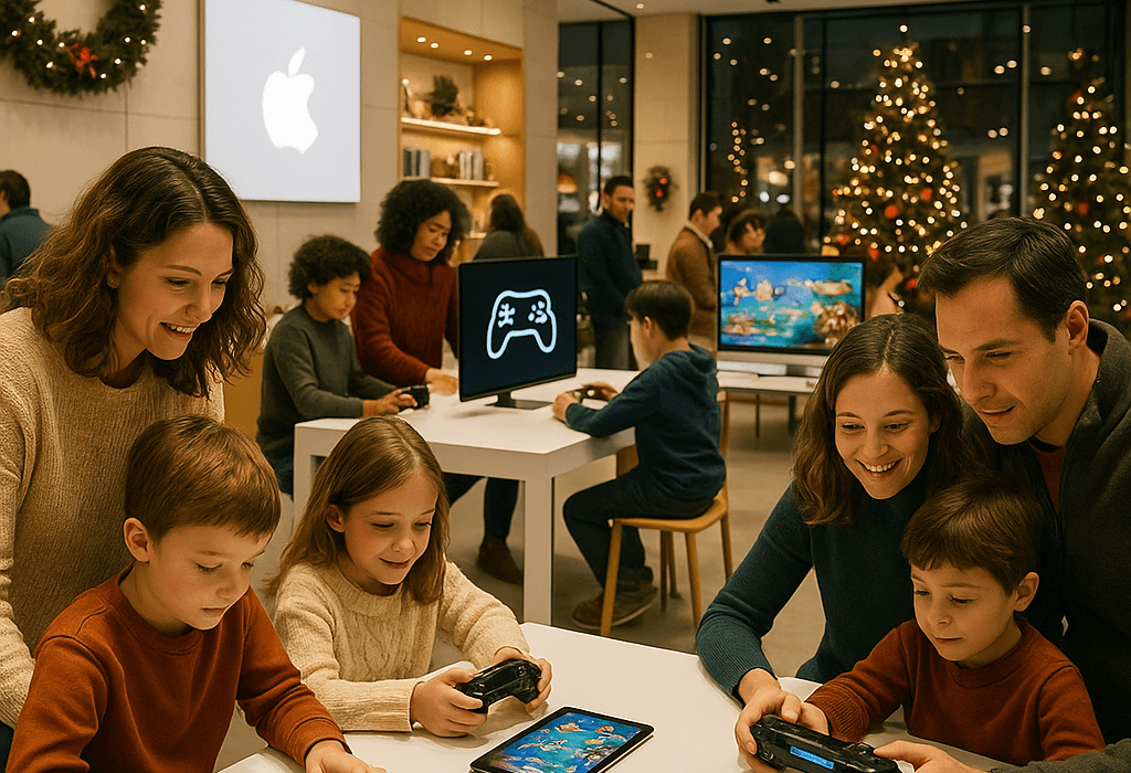 Apple dévoile Sneaky Sasquatch en boutiques pour les fêtes !