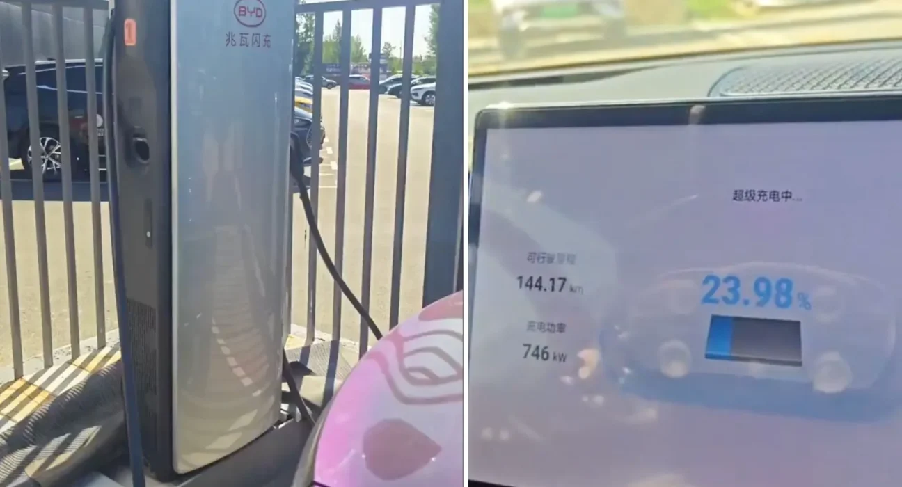 BYD bat un record: 400 km d’autonomie en 5 minutes de recharge