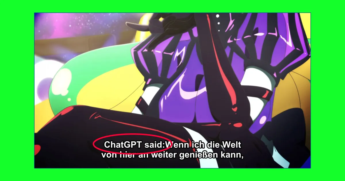 Crunchyroll Publie Par Accident des Sous-titres Truffés d'IA