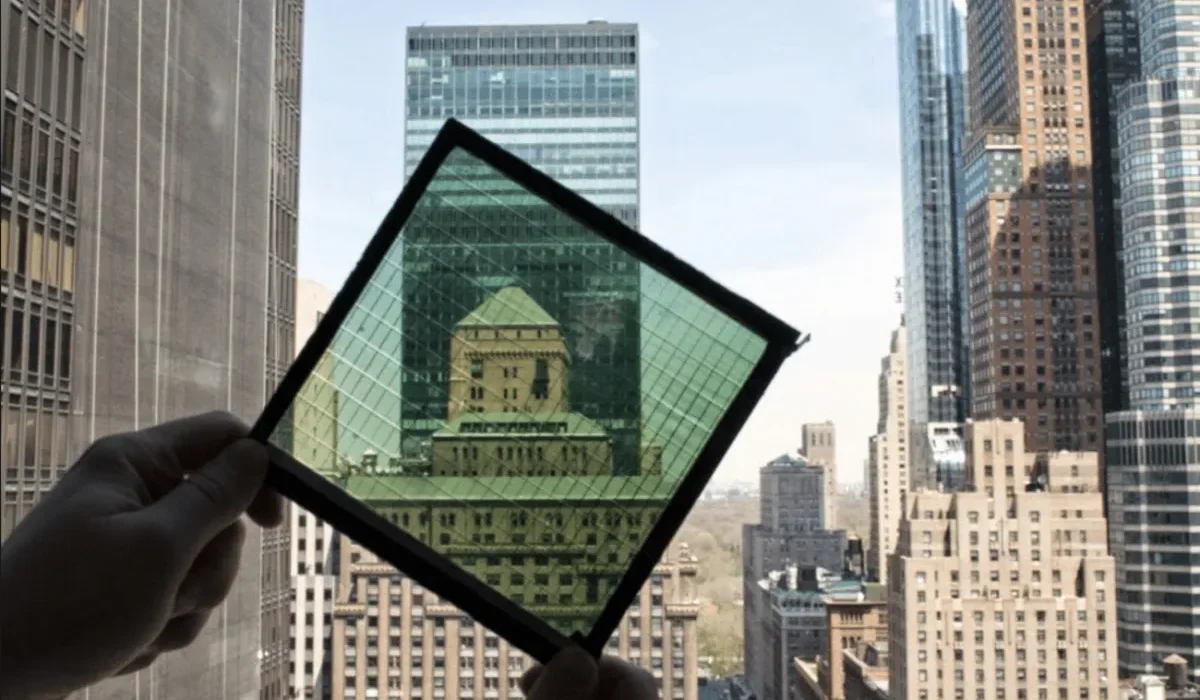 Des Villes Futuristes Alimentées par des Fenêtres Captant la Lumière du Soleil