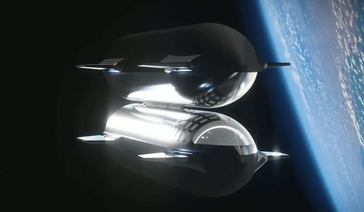 Essai de Ravitaillement Orbital entre Deux Starships par SpaceX
