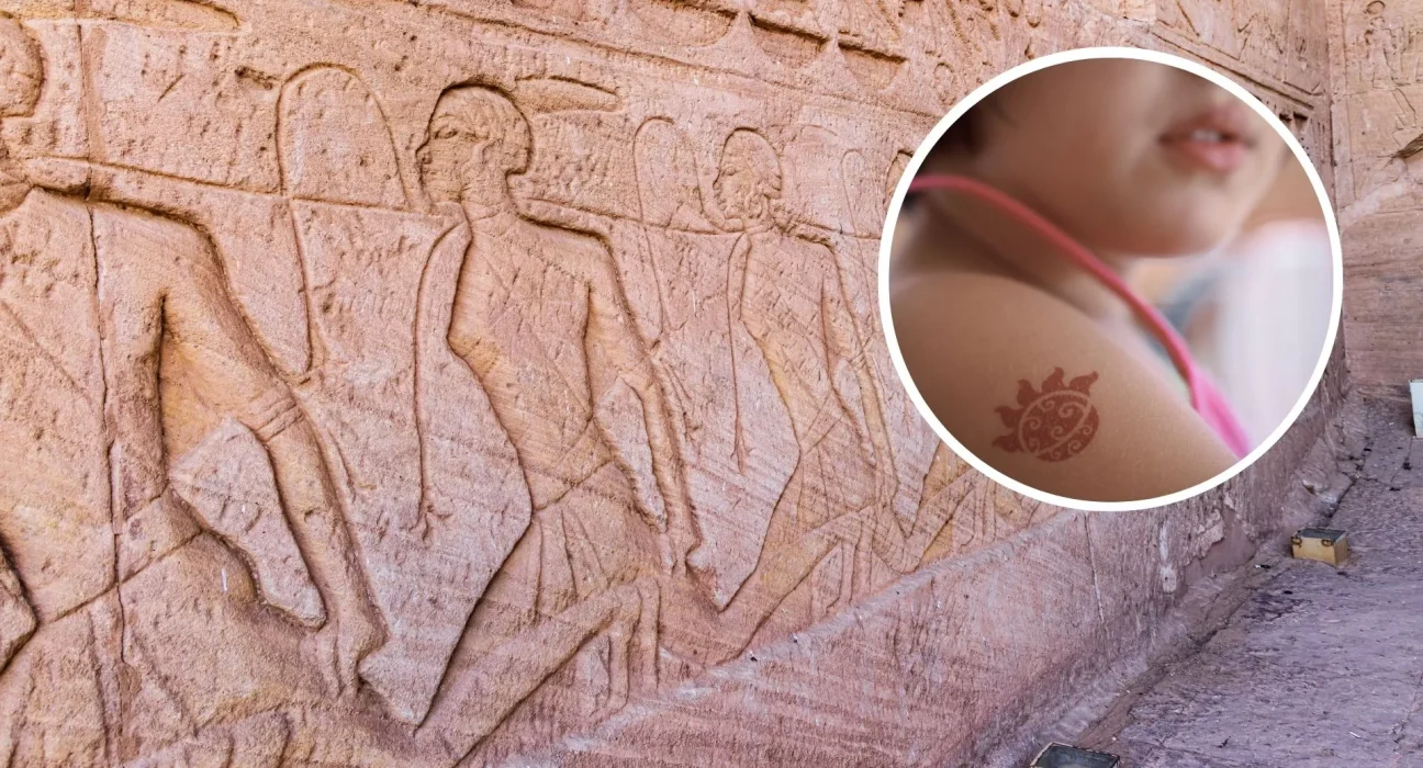 Il y a 1 400 ans, les Nubiens tatouaient les bébés pour témoigner de leur foi chrétienne.