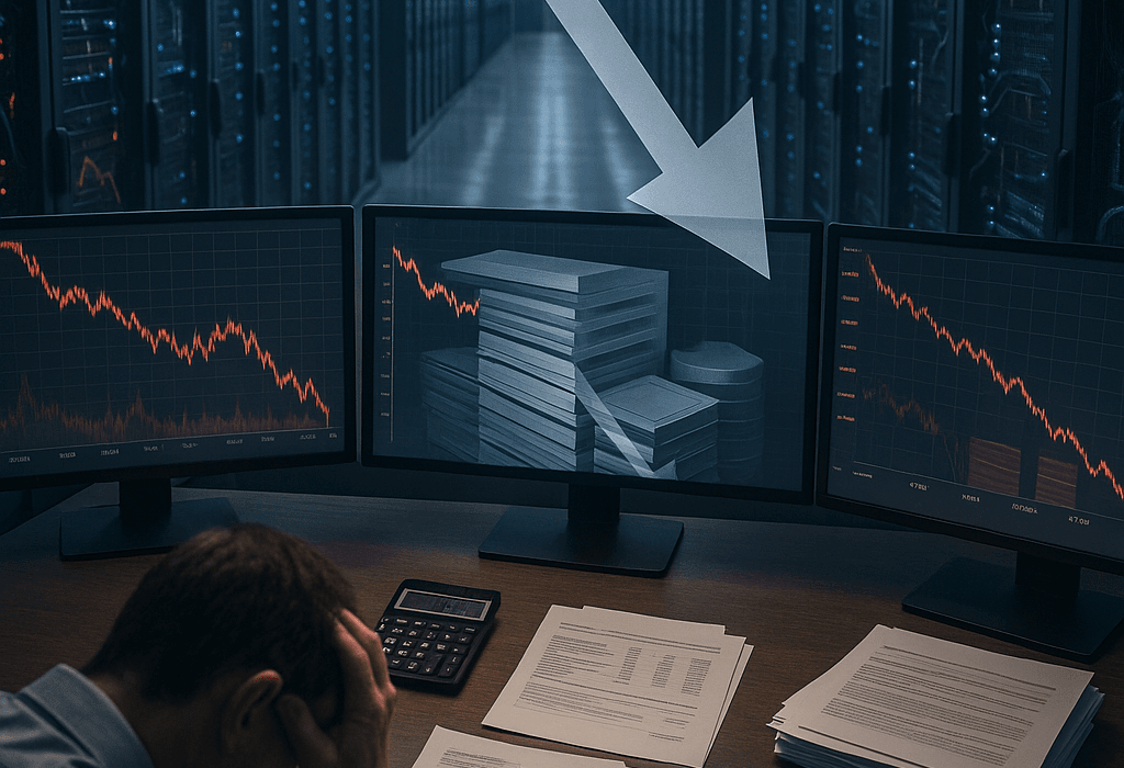 Les Actions des Infrastructures AI S’effondrent Face à l’Inquiétude des Dettes.