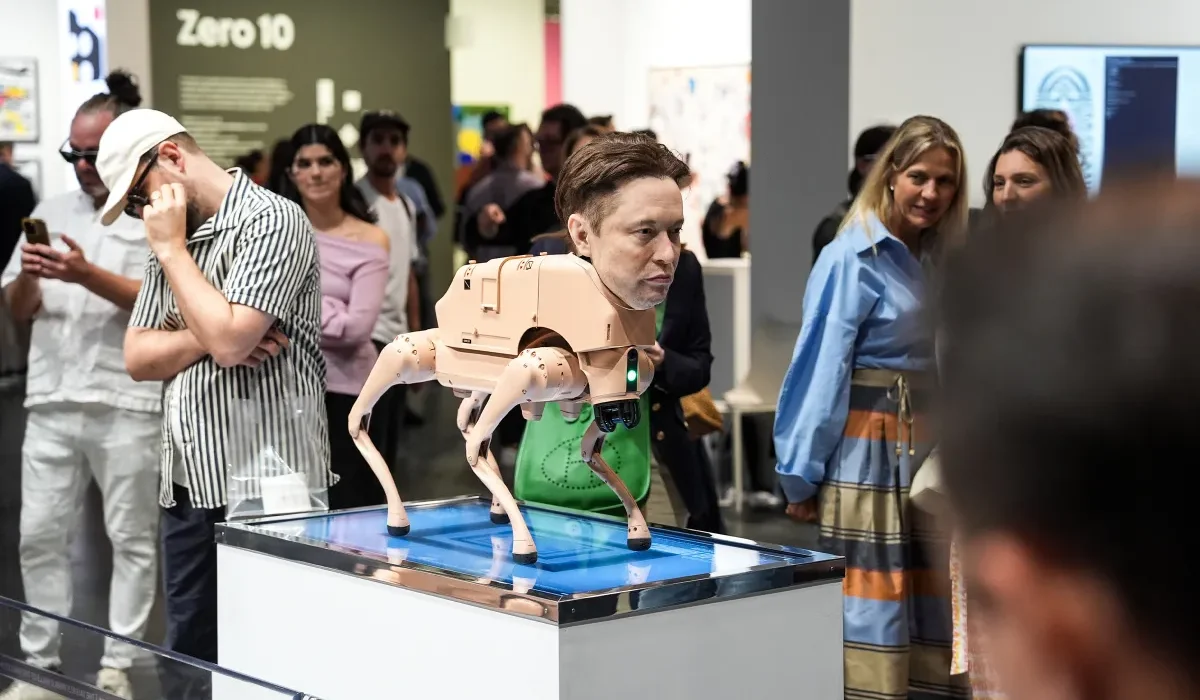 Les Têtes de Milliardaires Équipées de Corps de Chiens Robotiques
