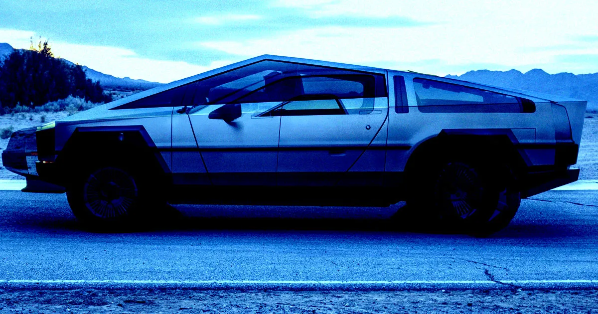 Réflexions du Créateur de la DeLorean sur le Cybertruck.
