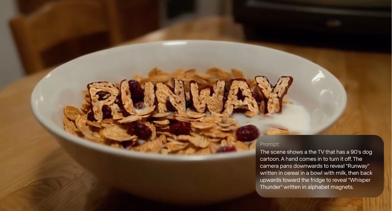 Runway Lève le Voile sur son Modèle Vidéo AI Gen-4.5