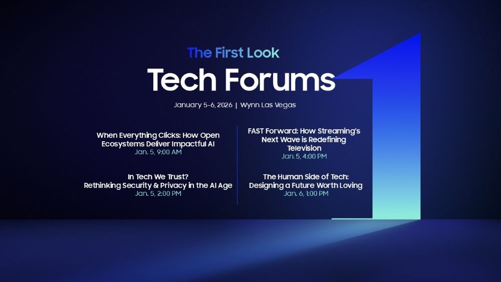 Samsung Dévoile sa Stratégie IA pour le CES 2026 avec des Forums Technologiques.