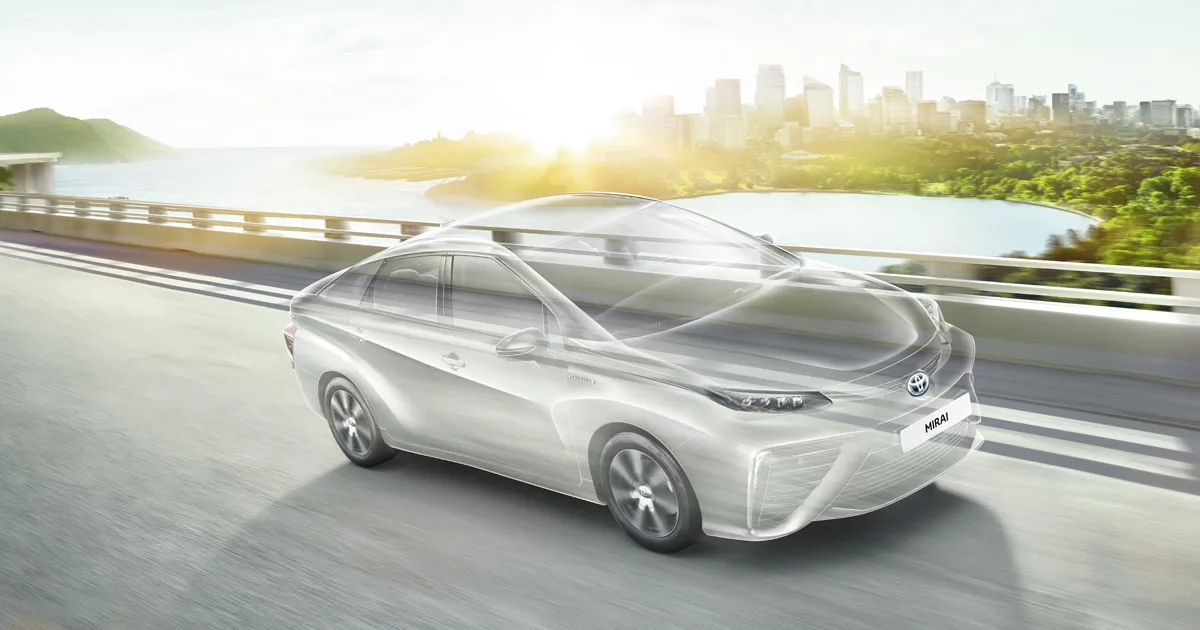 Toyota lance une voiture à hydrogène à 50 000 $.