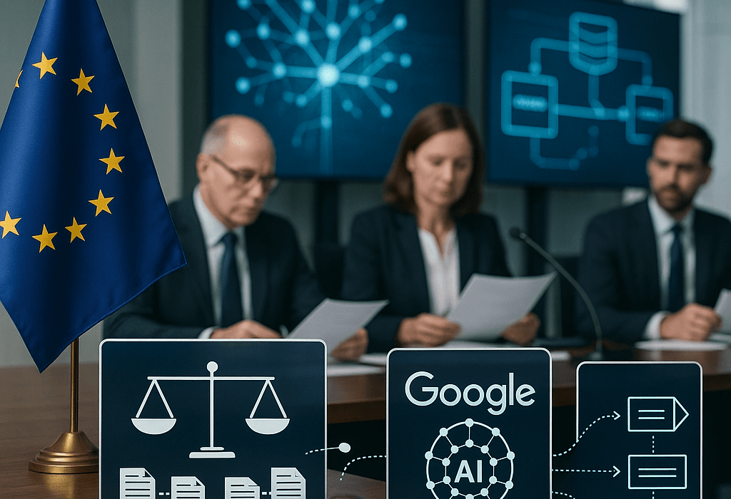 UE Ouvre une Enquête Antitrust sur l'Utilisation de l'IA par Google
