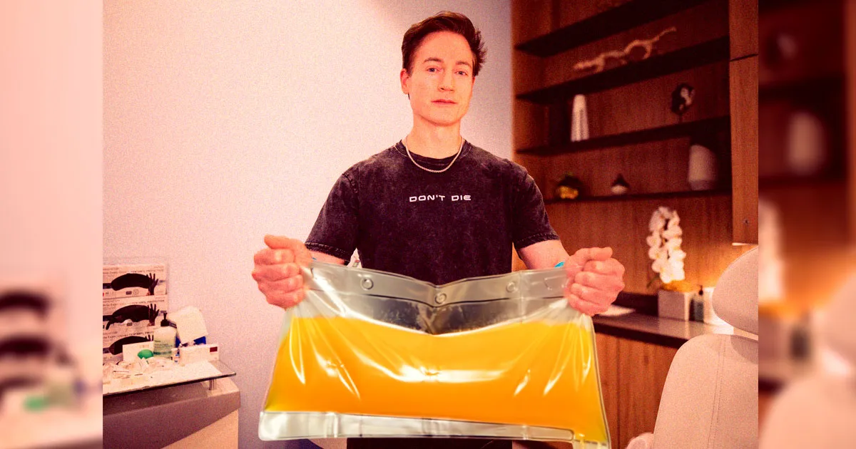 Un Passionné de Technologie Explore une Nouvelle Méthode pour la Vie Éternelle : Éliminer Toute Trace de Sang