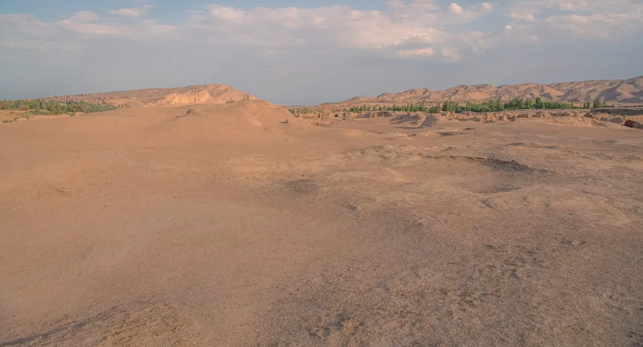 Des images aériennes dévoilent le projet chinois recouvrant le désert : 'Sableux et presque stérile'