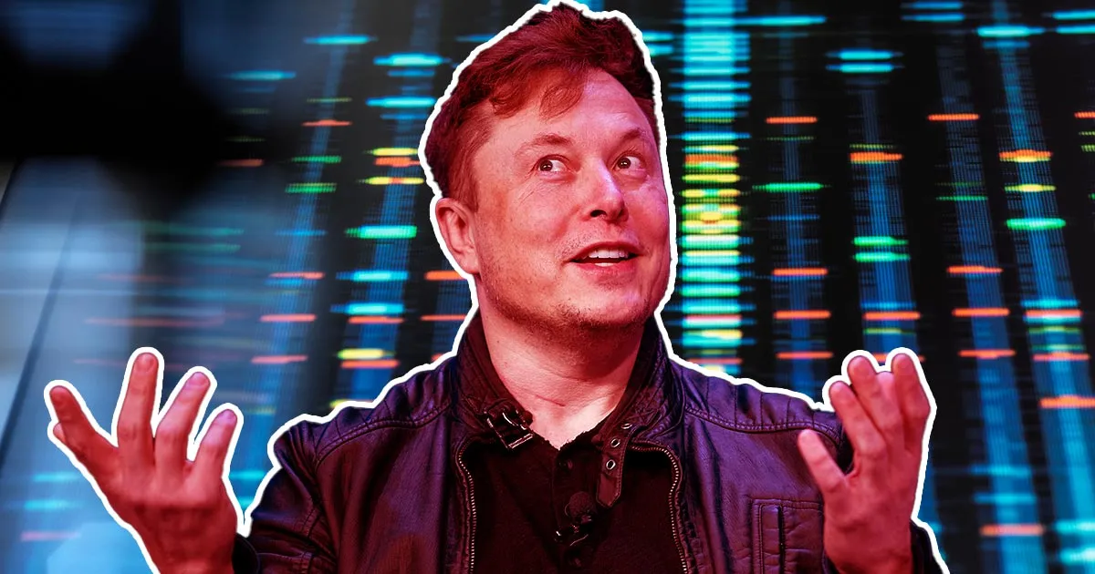 Elon Musk Envisage une Base de Données pour Stocker l'ADN Humain Complet
