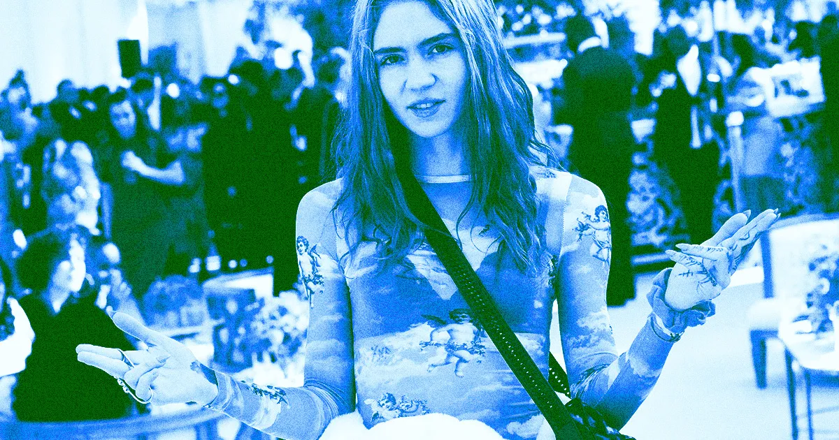 Grimes Exploite une Interface Cérébrale Personnalisée d'un Concurrent d'Elon Musk
