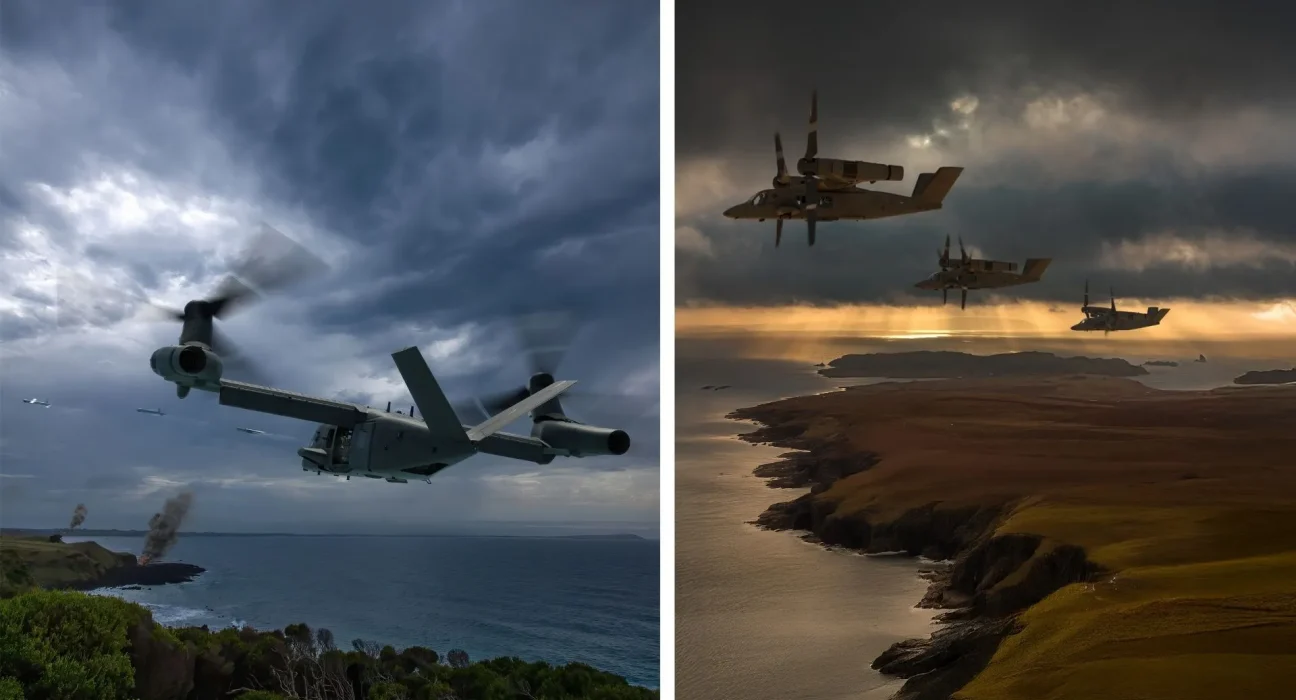 L'AVION TILTROTOR BELL MV-75 DE L'US ARMY : RAPIDITÉ ET AGILITÉ EN VOL DÈS 2026