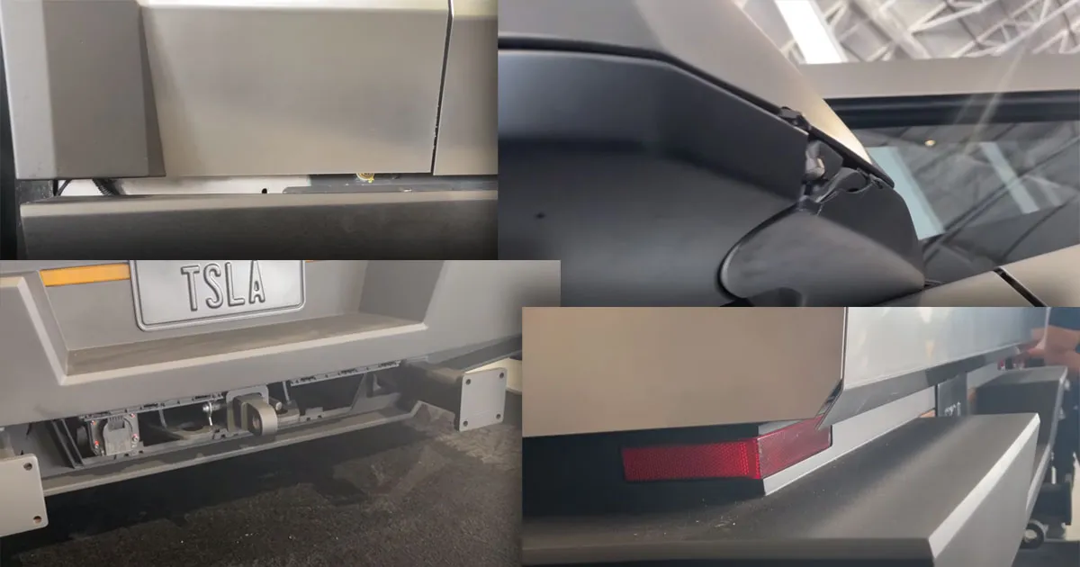 Le Prototype de Cybertruck : Moqué pour son Aspect Étrange et Inabouti