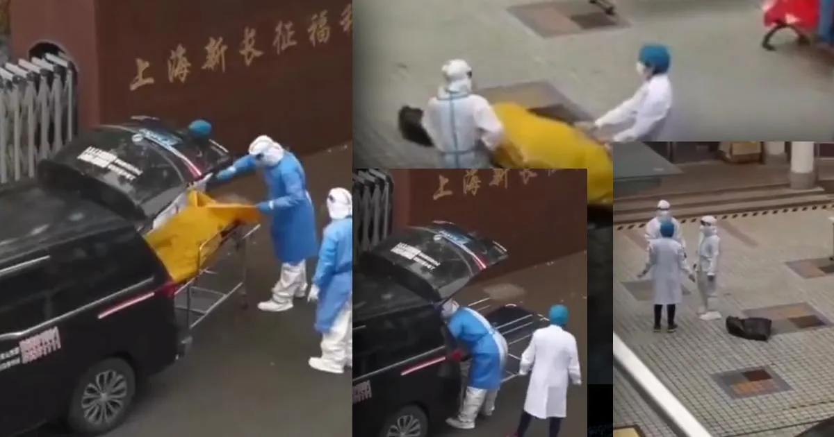 Maison de retraite chinoise transporte une résidente vivante à la morgue.