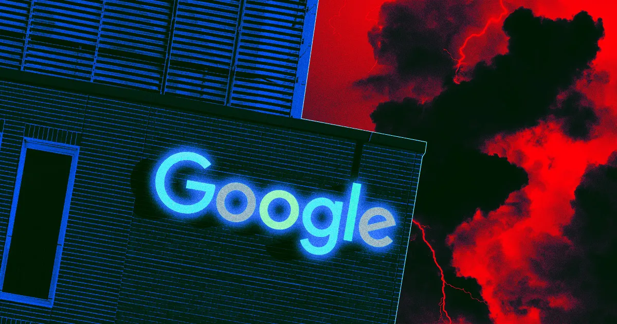 Une Tempête Inattendue Se Prépare chez Google.