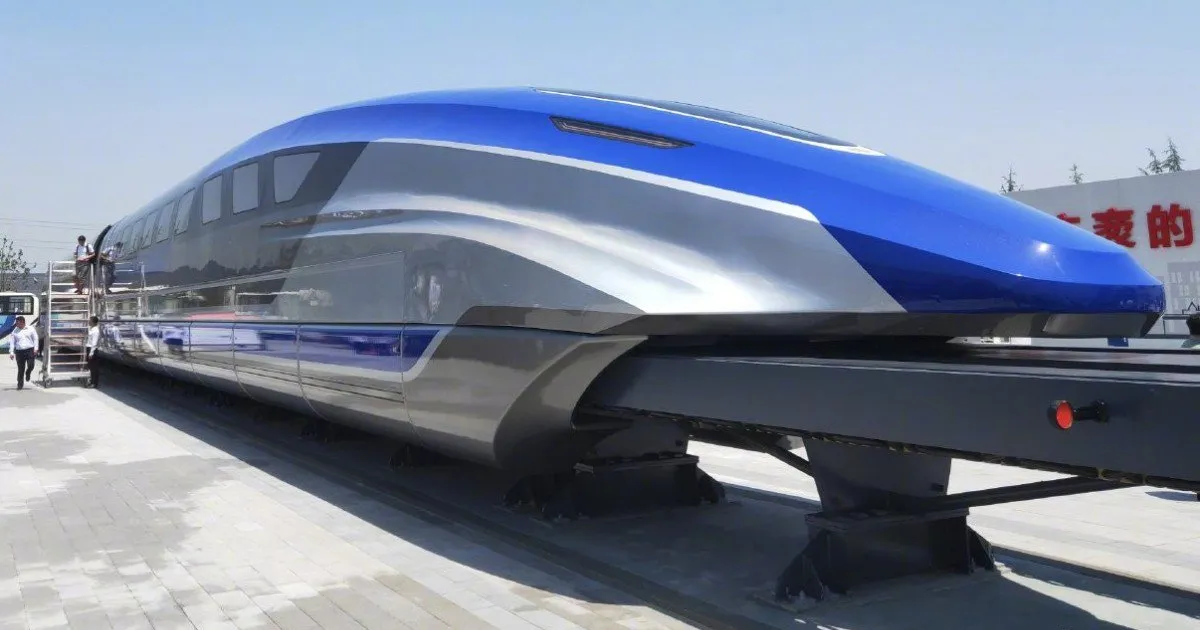 Découvrez le Nouveau Train Maglev de Chine.