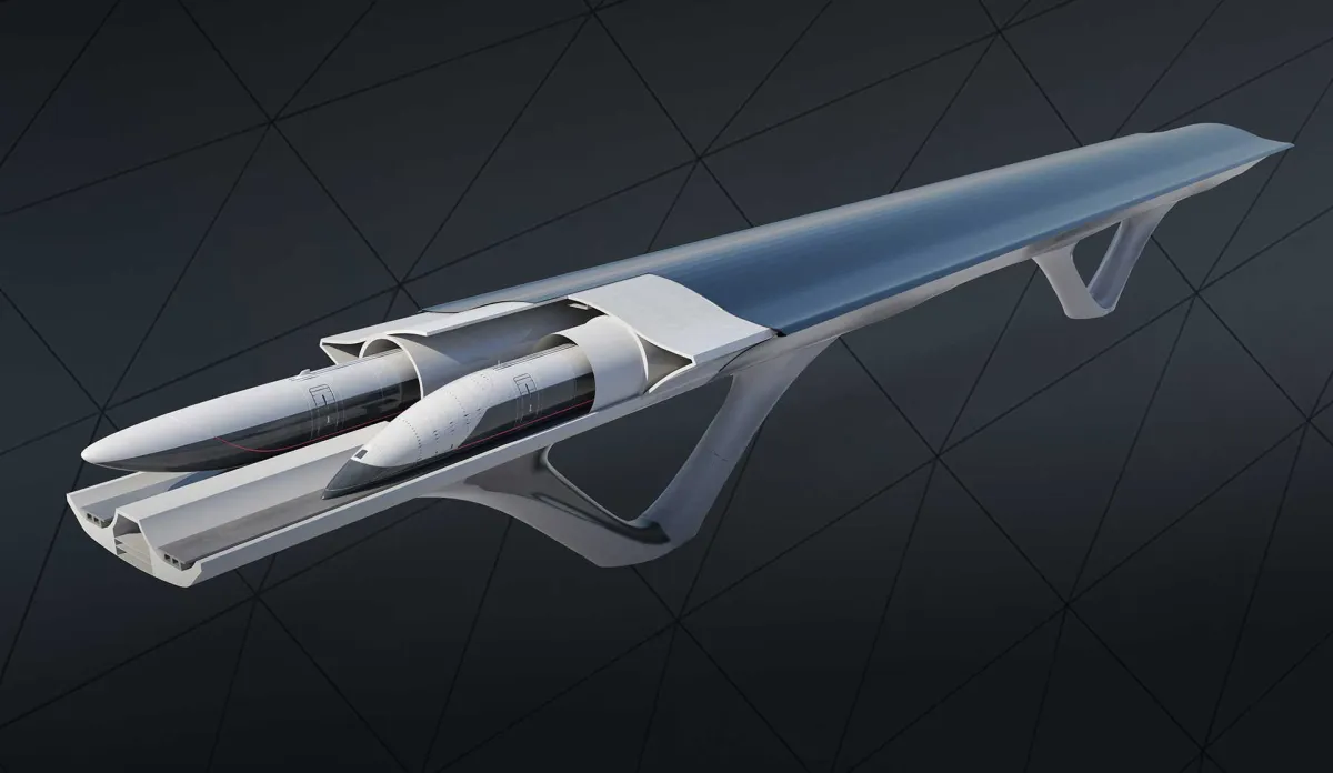 Hyperloop Transportation Technologies Se Proche d'un Trousseau de Piste aux États-Unis