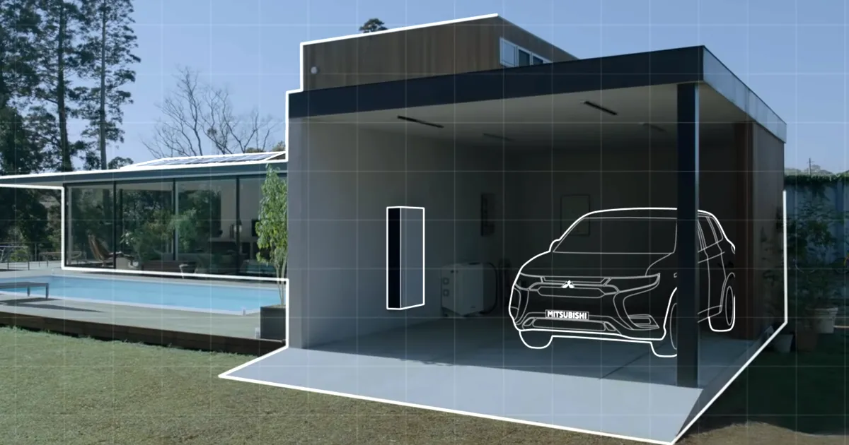 « Le Nouveau Hybride de Mitsubishi : Une Source d'Énergie pour Votre Maison en Cas de Panne »