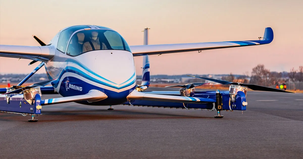 Le Prototype de Voiture Volante de Boeing Réussit Son Premier Vol d’Essai