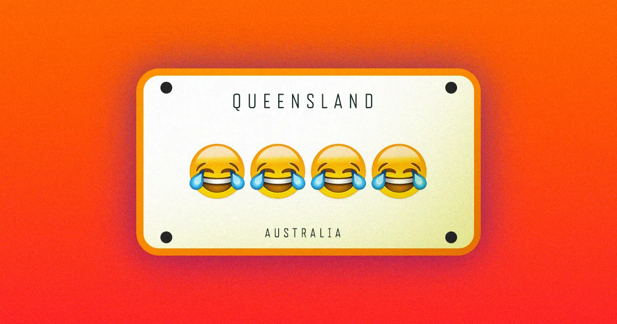 Les plaques d'immatriculation australiennes peuvent désormais afficher des emojis.