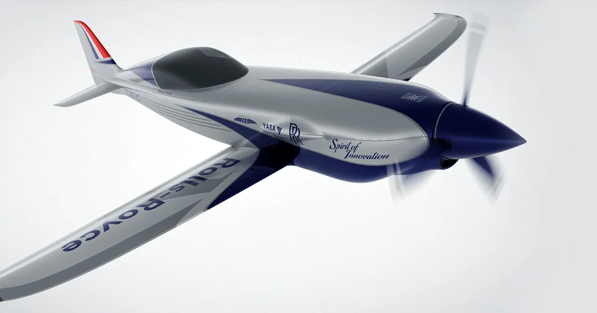 Rolls Royce Développe l'Avion Électrique le Plus Rapide au Monde