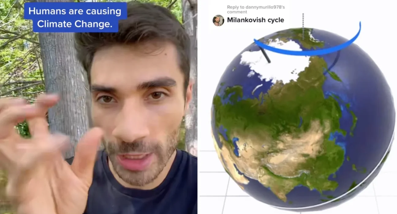 Un homme dément une affirmation trompeuse sur un phénomène mondial : 'Nous entrons dans un nouveau territoire'