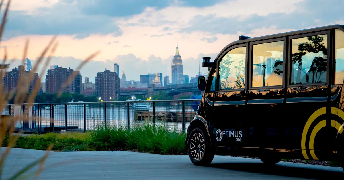 « Voyage à bord du premier navette autonome de New York »