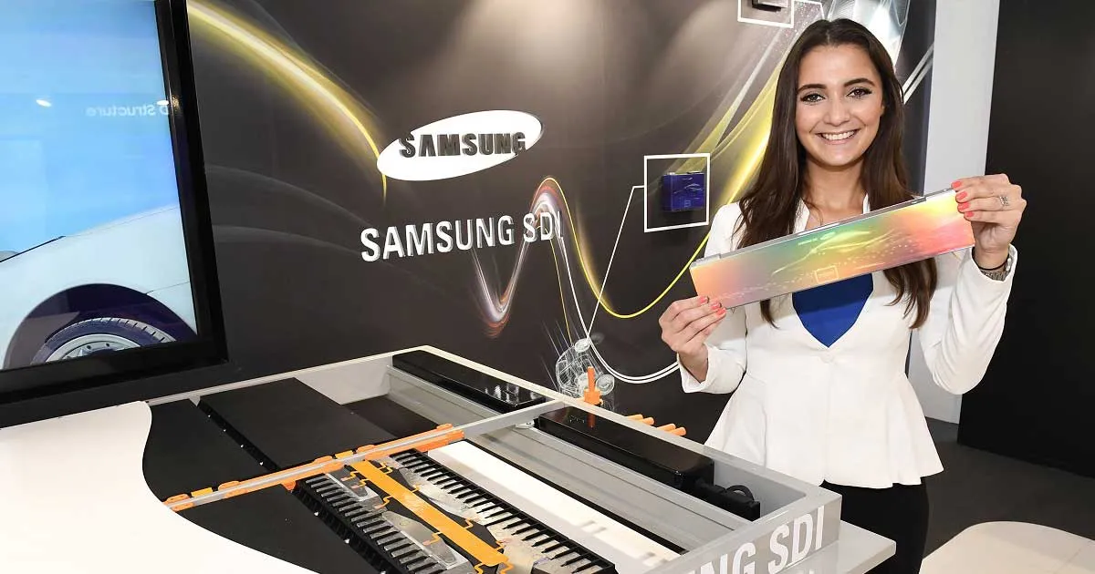 Batteries Électriques Innovantes de Samsung : Autonomie Renforcée jusqu'à 600 Kilomètres.