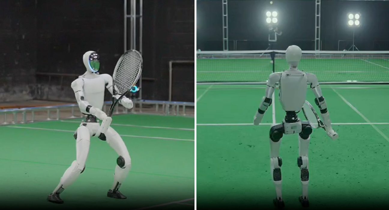 Des Robots Humanoïdes Apprennent le Tennis : Un Grand Pas pour l'IA dans le Monde Réel.
