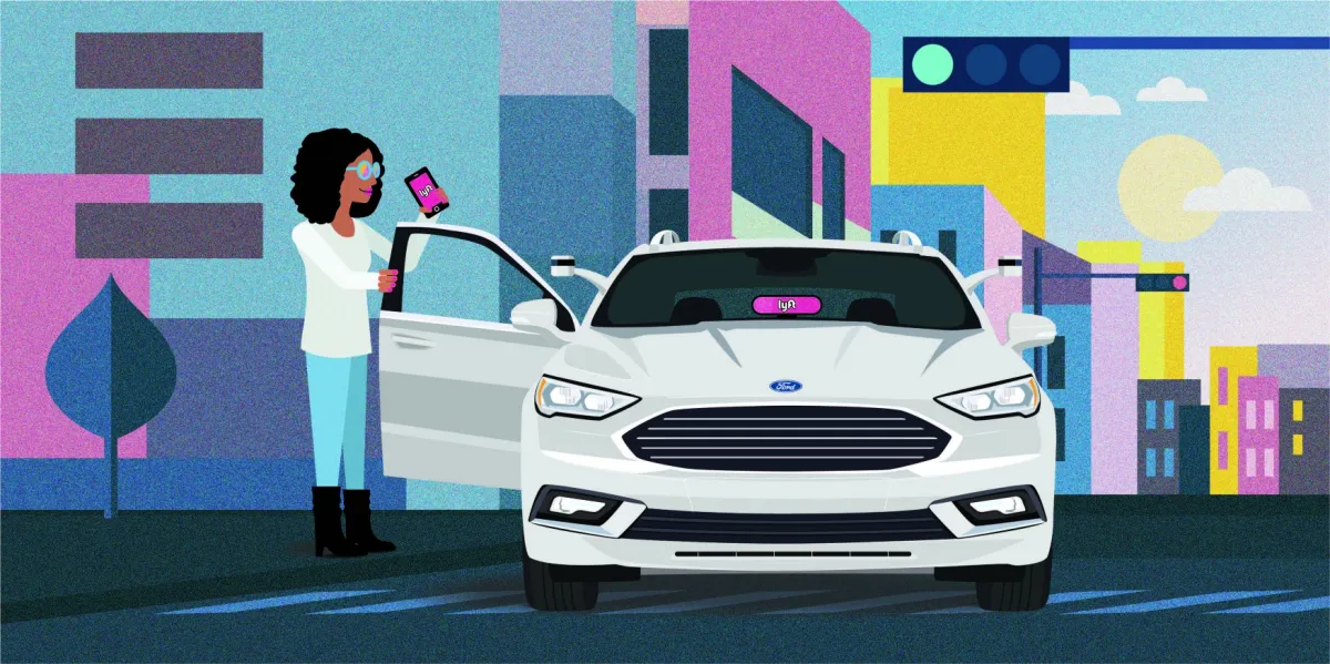Ford et Lyft S'unissent pour Déployer des Voitures Autonomes pour Tous.