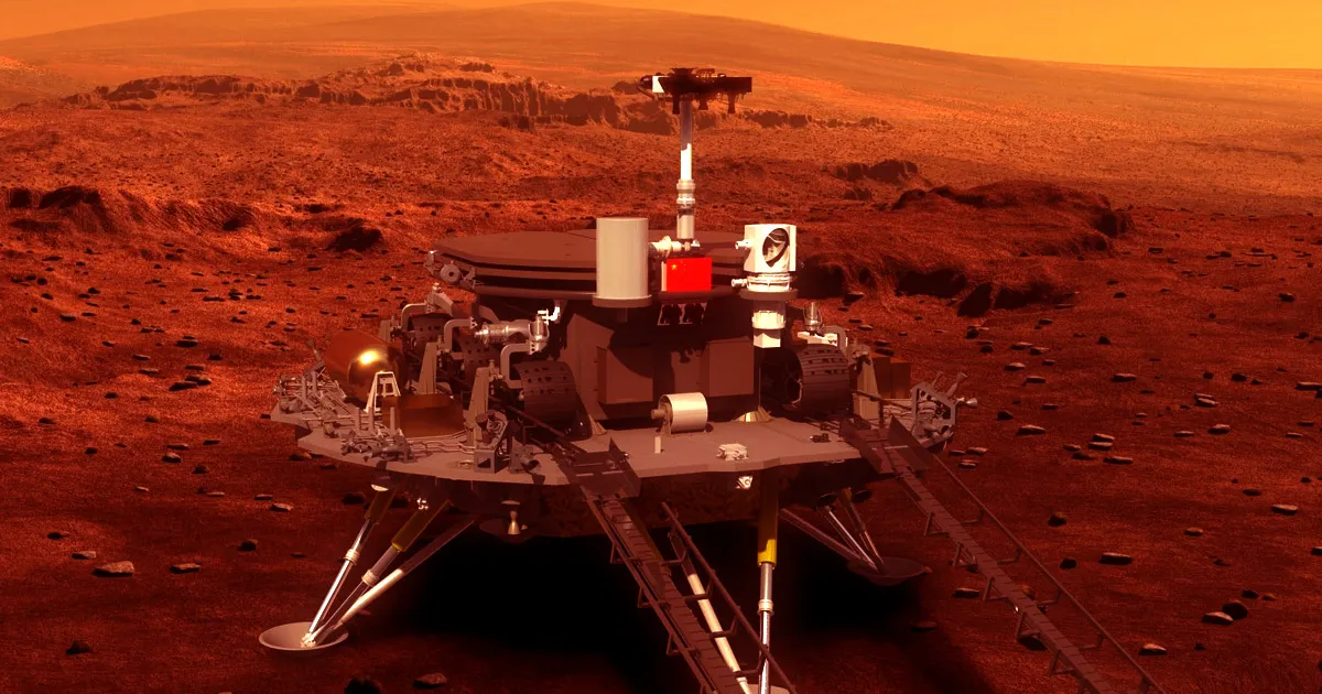 La Chine surpasse la pandémie pour lancer une mission vers Mars