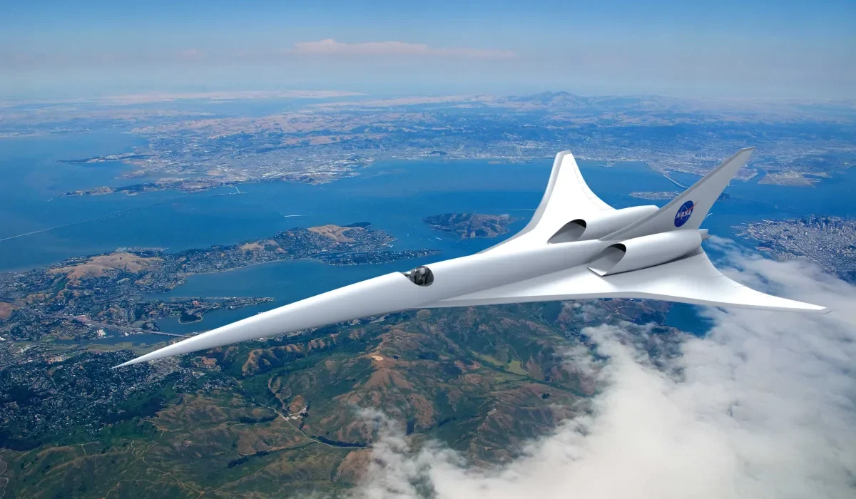 La NASA A Développé un X-Plane Capable de Voler Supersonique Sans Bang Sonore.
