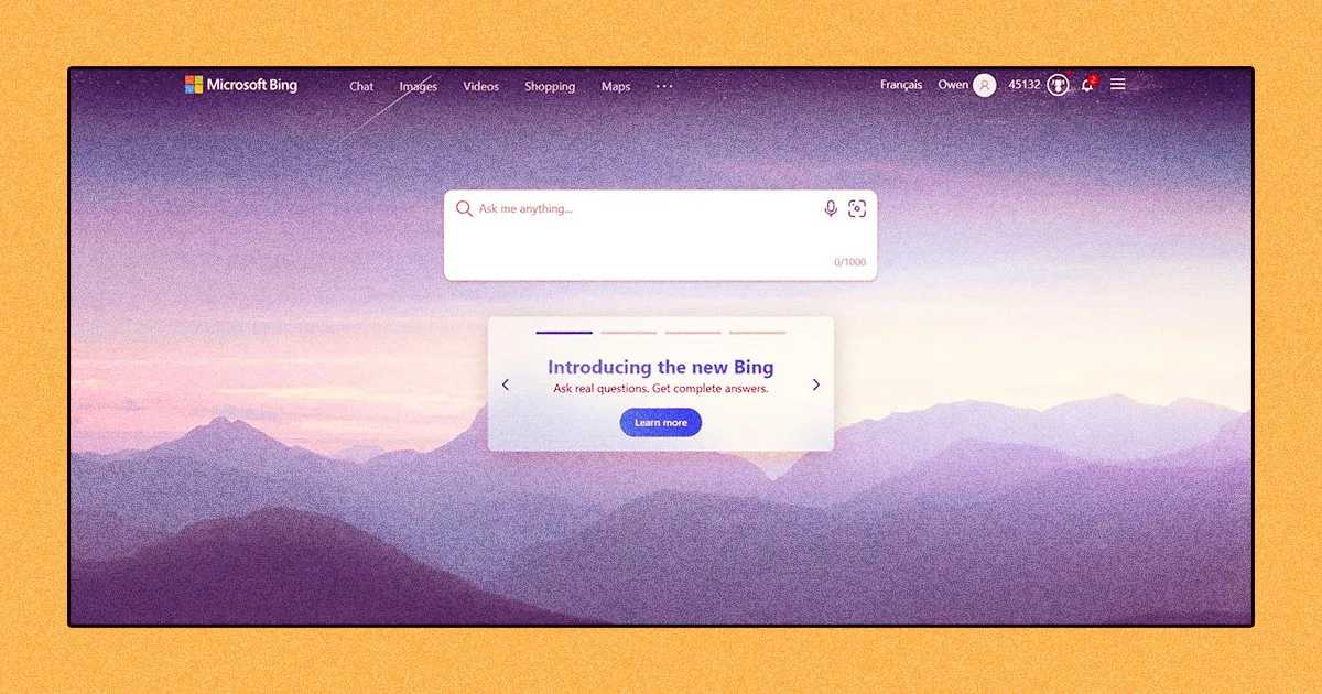 Lancement Accidentel de Bing Intégré à ChatGPT par Microsoft