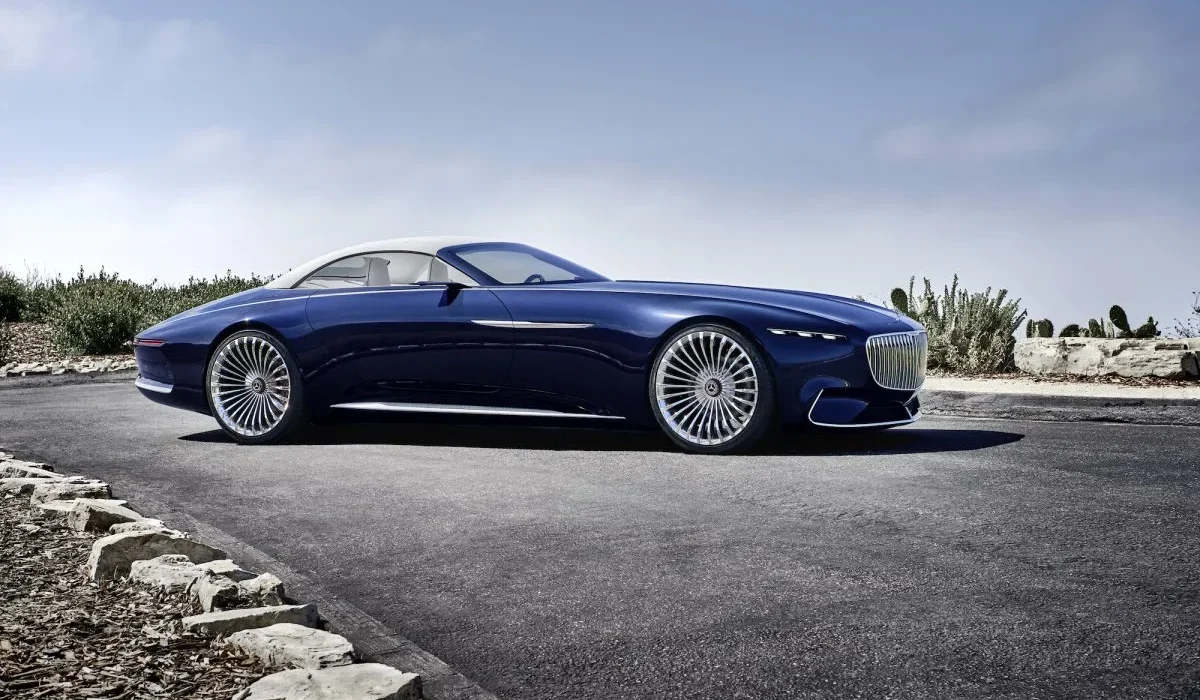 Mercedes-Maybach Présente Son Nouveau Cabriolé Électrique de Luxe.