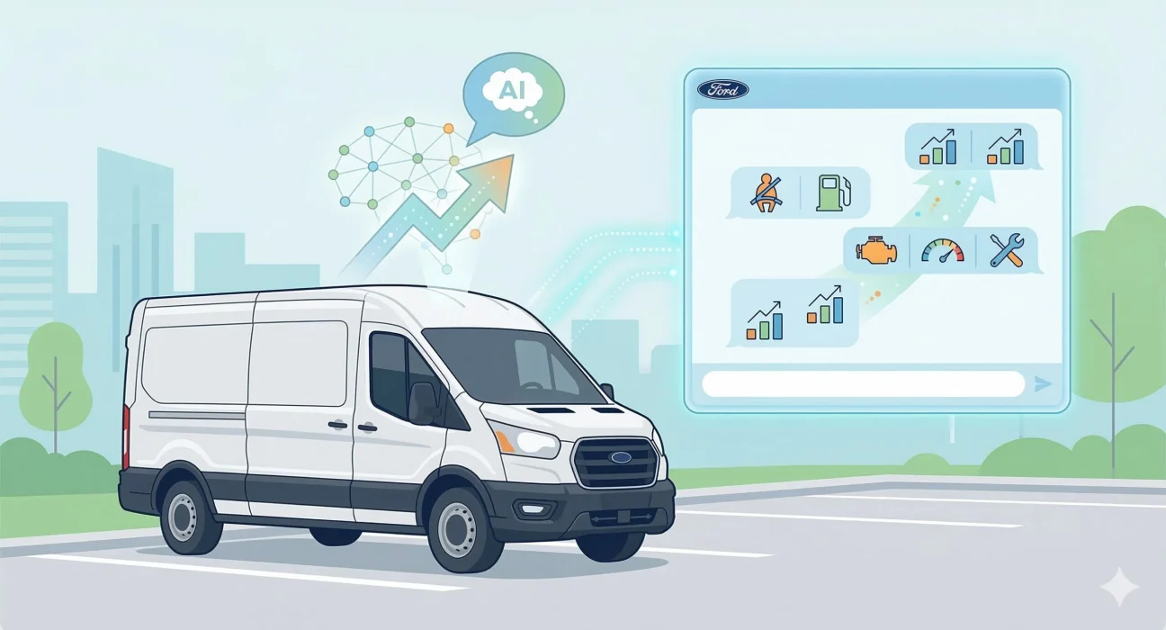 Optimisation de l'Utilisation des Ceintures de Sécurité par l'IA de Ford Pro pour les Gestionnaires de Flotte