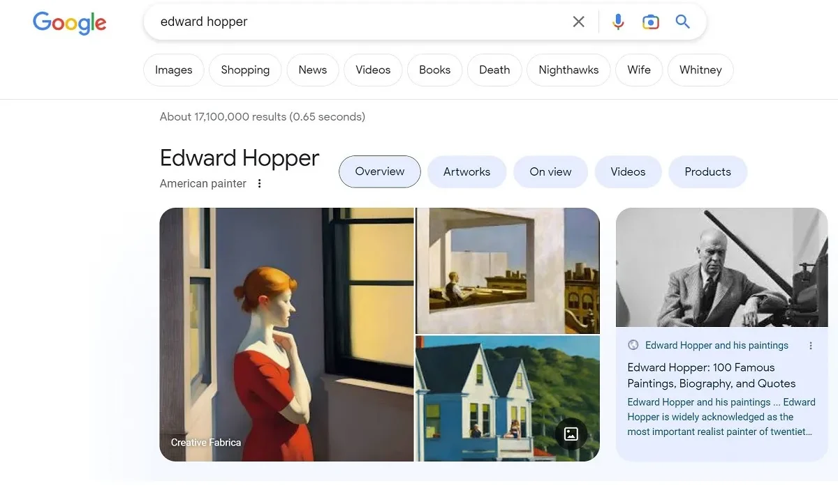 Résultats Trompeurs : Une Imitation AI d’Edward Hopper