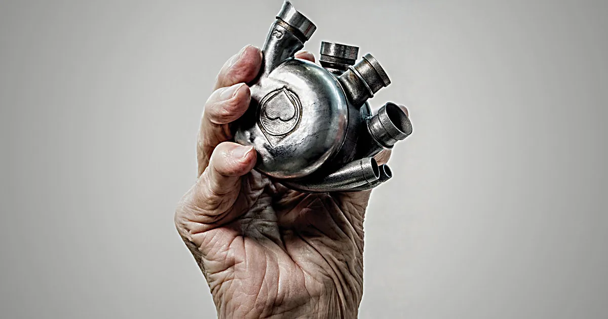 Un Cœur Bionique Steampunk Révolutionnaire Propulsé par Technologie Maglev