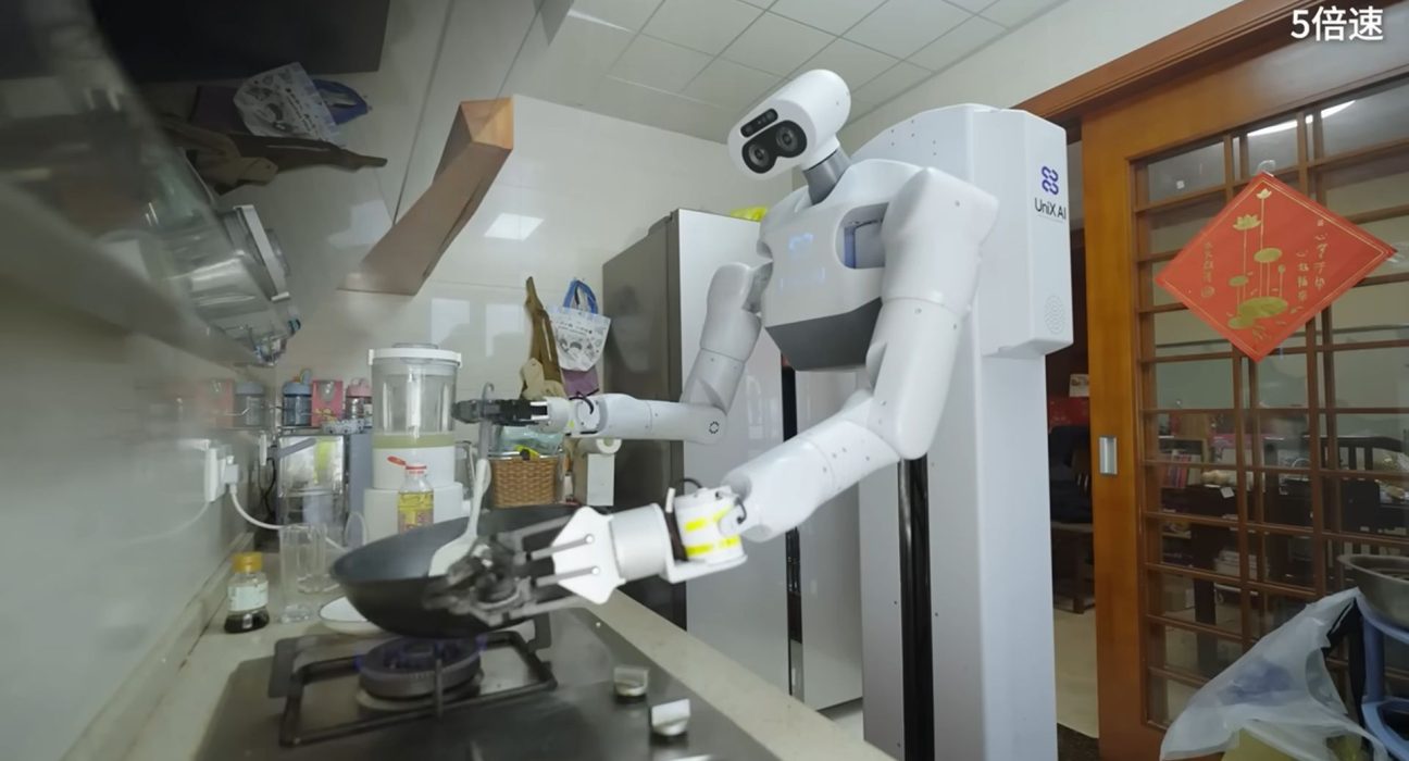 Ce robot humanoïde s'occupe de toutes vos tâches ménagères et est prêt à intégrer votre foyer.