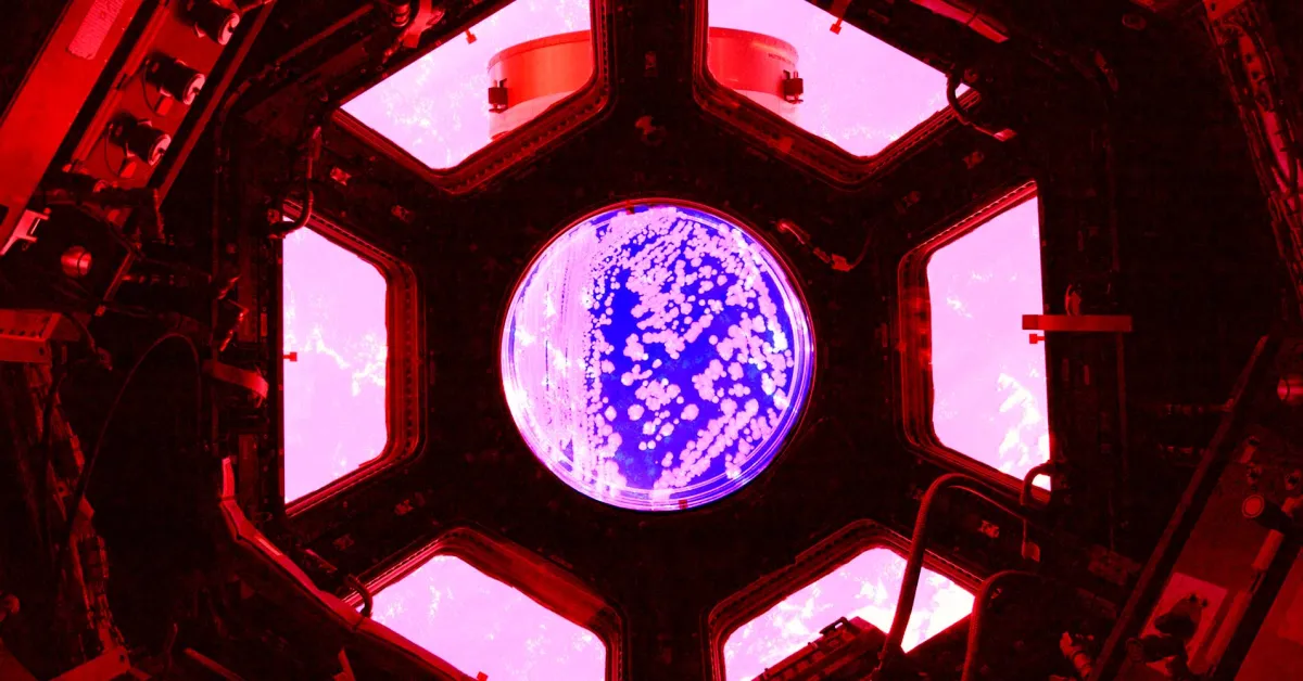 Découverte de Bactéries Résistantes aux Antibiotiques à Bord de la Station Spatiale Internationale