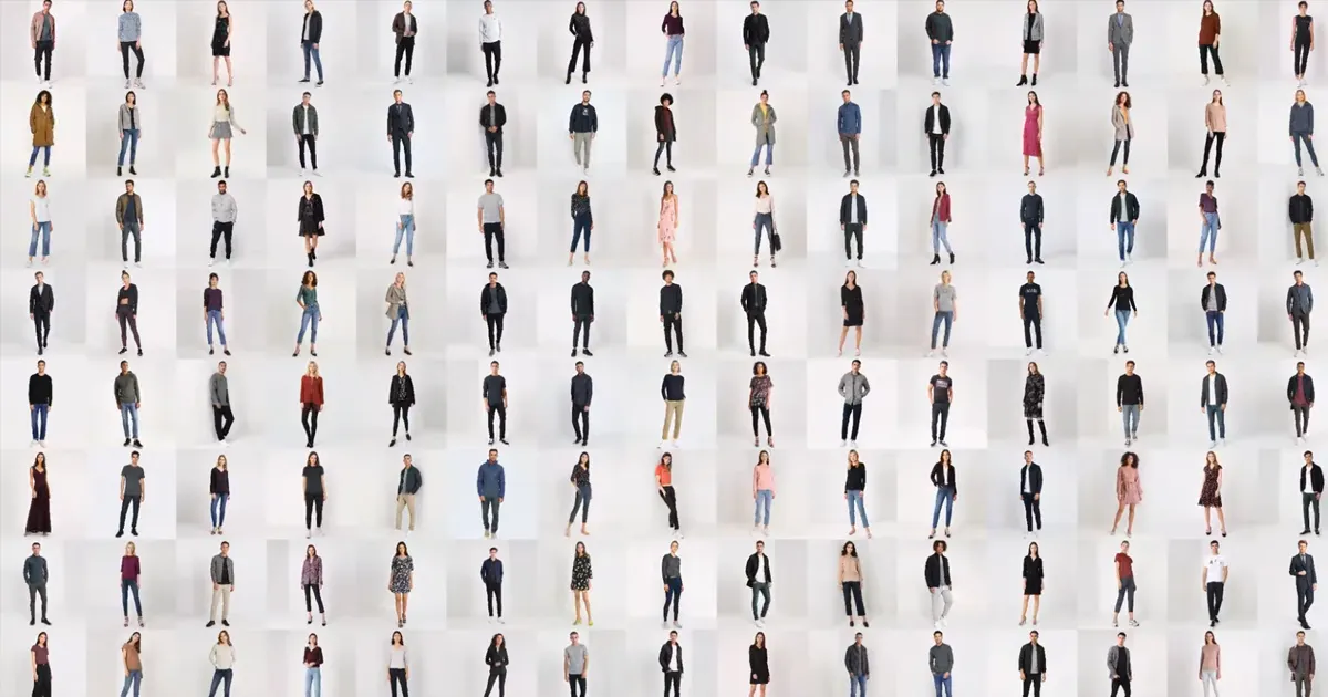 L'IA prodigieuse crée des corps entiers de personnes fictives.